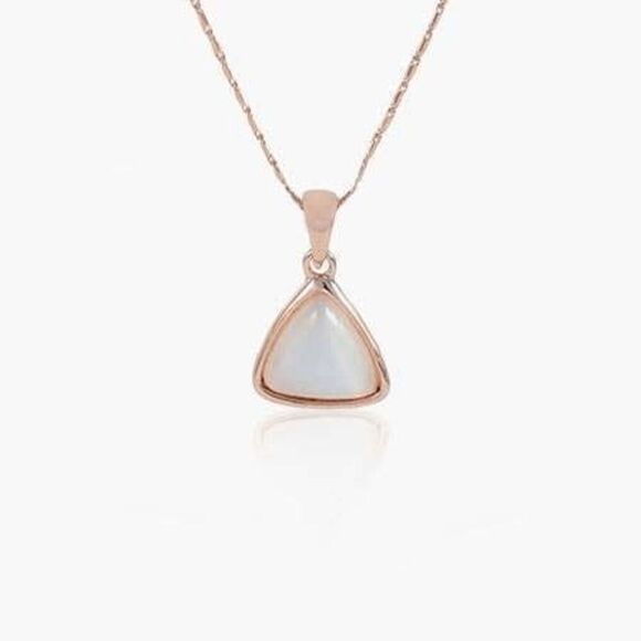 2/$40 Ladies Triangular Opal Necklace - Picture 5 of 11